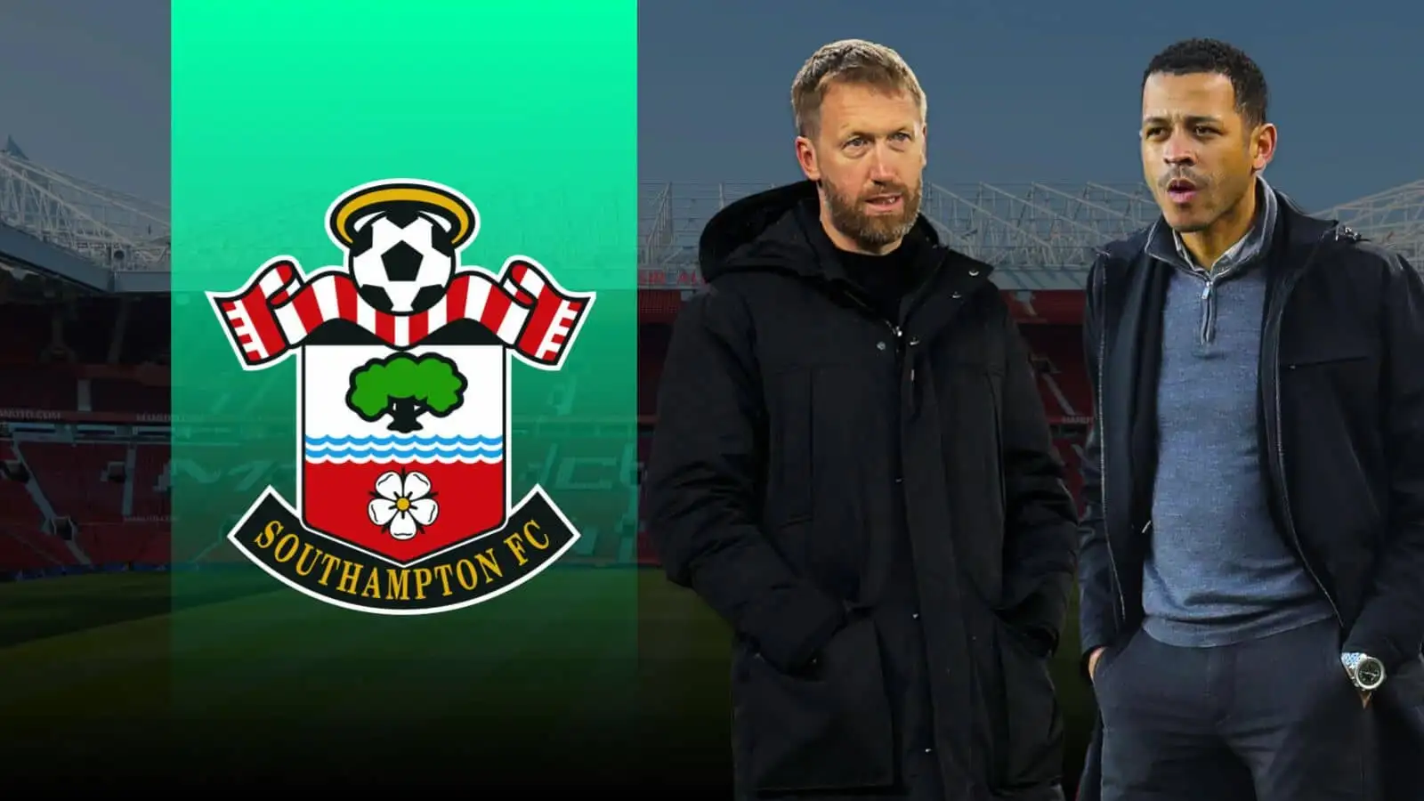 Southampton manager contenders Graham Potter and Liam Rosenior
