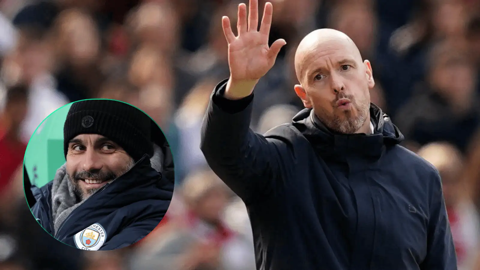 Ten Hag seething as Man City barge Man Utd aside for classy £80m-rated Premier League star