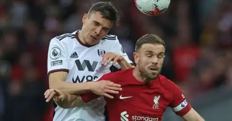Liverpool learn £50m transfer is on for superlative Fulham star who Klopp saw absolutely annihilate Reds trio