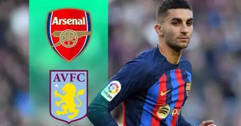 Arteta eyes stunning Arsenal raid for former Man City ace as Aston Villa use new connection to join race