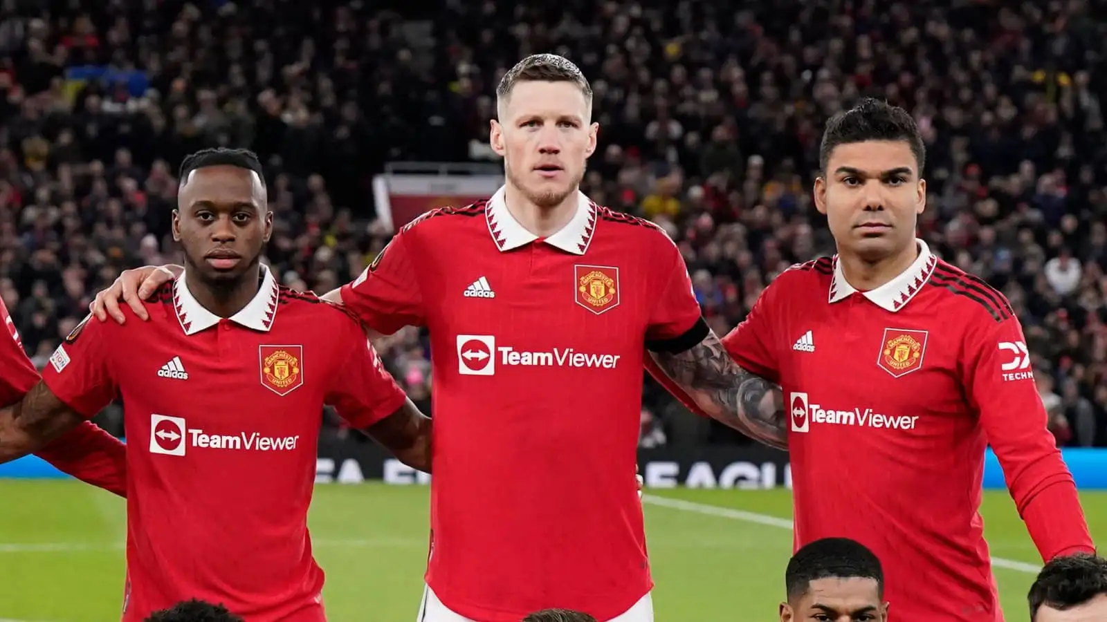 Man Utd stars Aaron Wan-Bissaka, Wout Weghorst and Casemiro