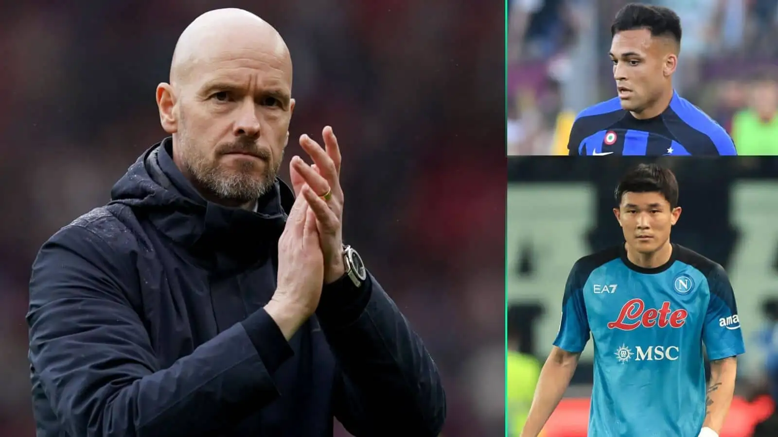 Manchester United targets Kim Min-Jae and Lautaro Martinez