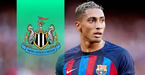 Raphinha savages Barcelona transfer ‘lies’ as Newcastle prospects of club-record swoop take dramatic turn