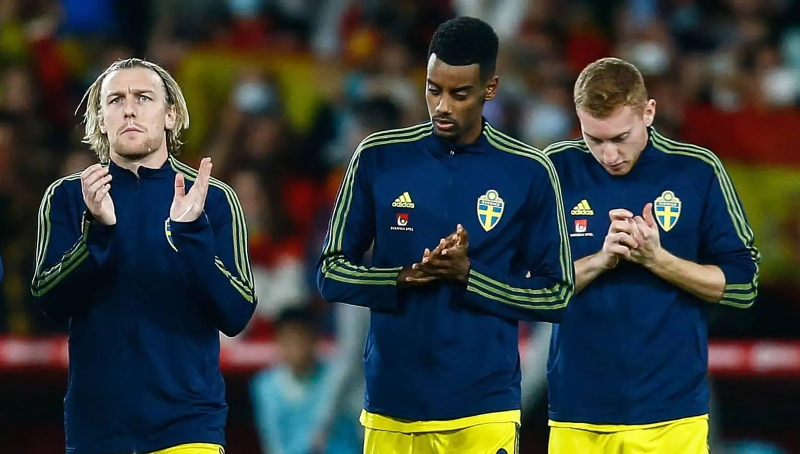 Sweden stars Emily Forsberg, Alexander Isak and Dejan Kulusevski