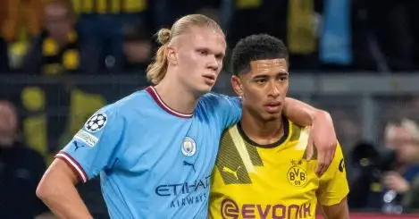 Erling Haaland and Jude Bellingham, Man City vs Dortmund