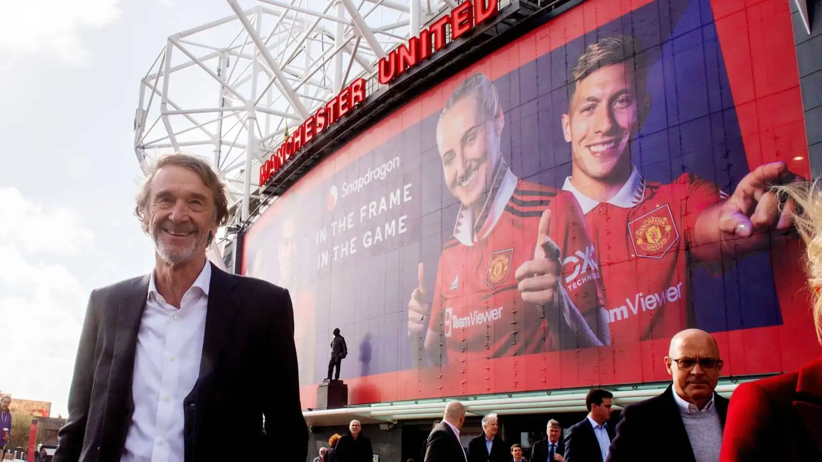 Sir Jim Ratcliffe is buying a £1.4bn share of Manchester United