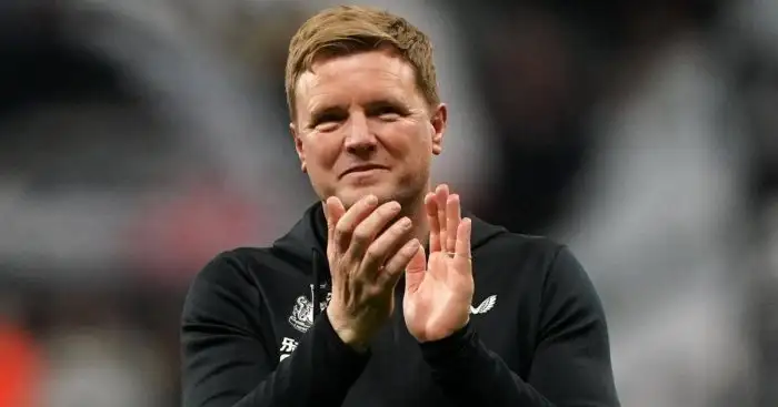 Eddie Howe after a Newcastle win