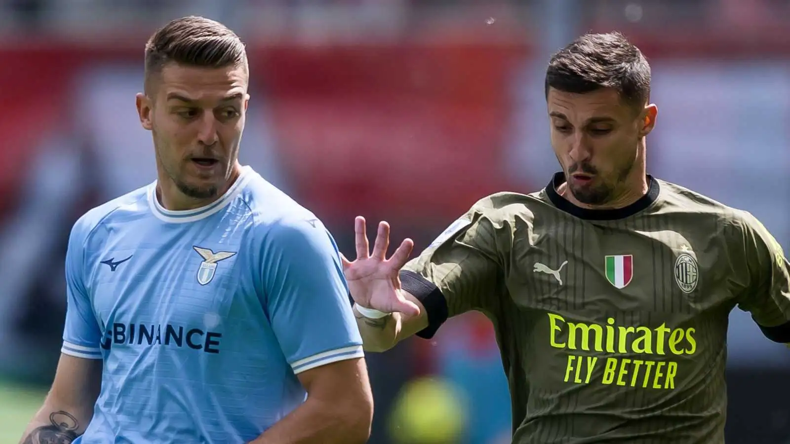 Sergej Milinkovic-Savic and Rade Krunic