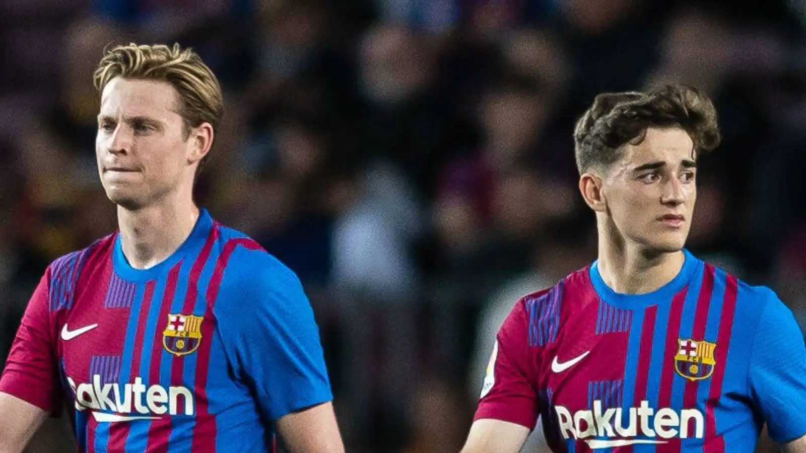 Frenkie de Jong, Gavi, Barcelona, May 2022