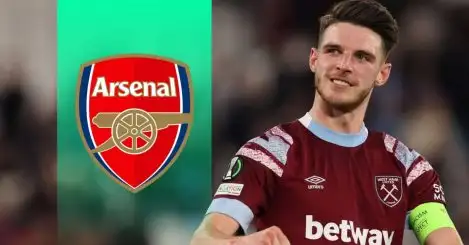 Exclusive: Arsenal warned of ’embarrassing’ Declan Rice repeat with second bid to West Ham imminent