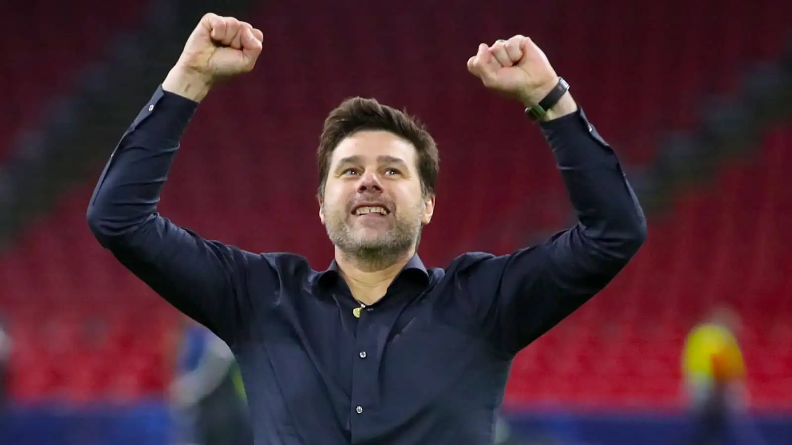 Mauricio Pochettino celebrates