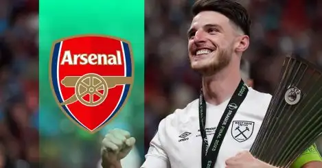 Arsenal to submit Declan Rice bid after West Ham admit defeat; Second transfer will immediately follow