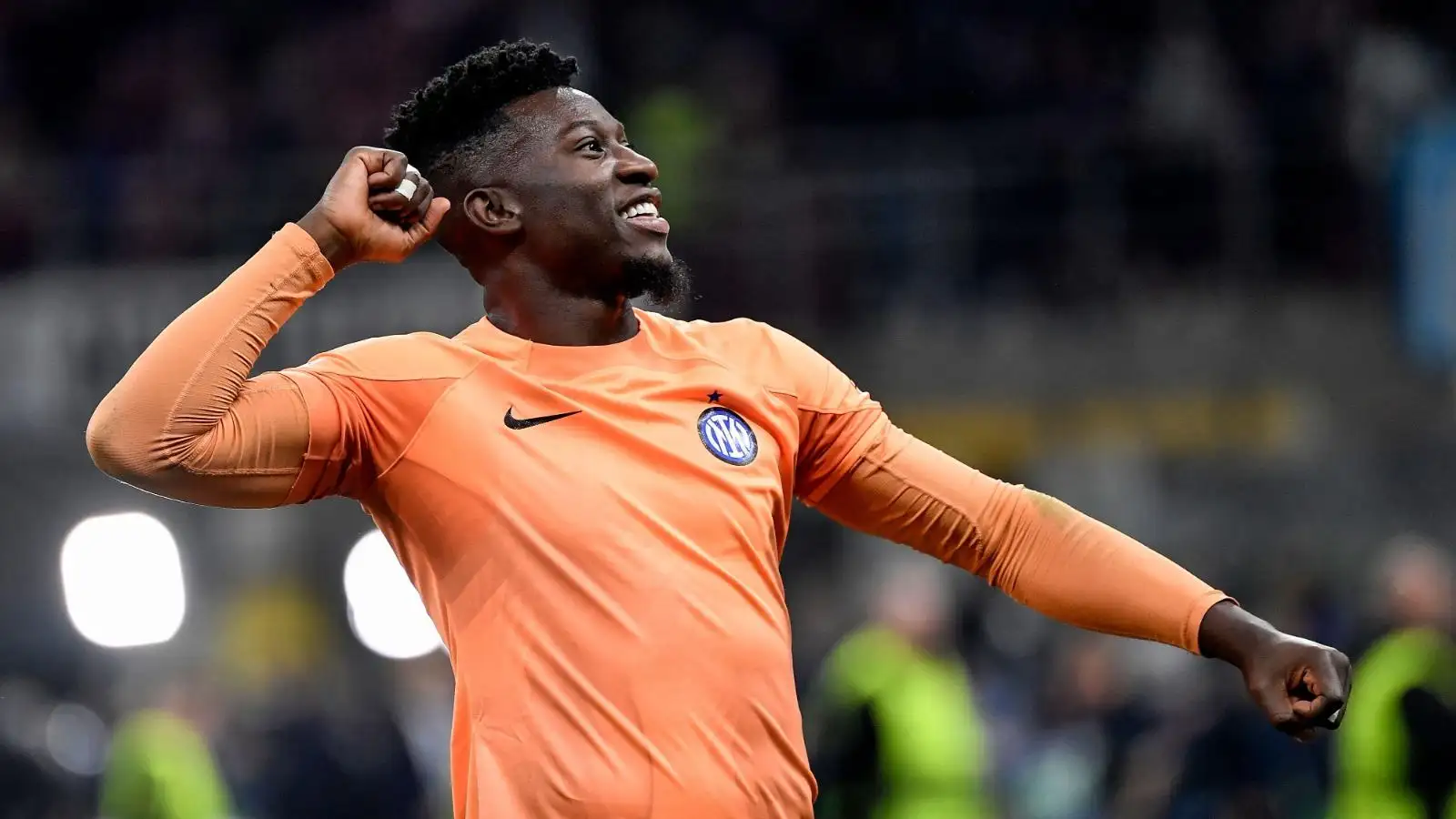 Andre Onana of Inter Milan celebrates
