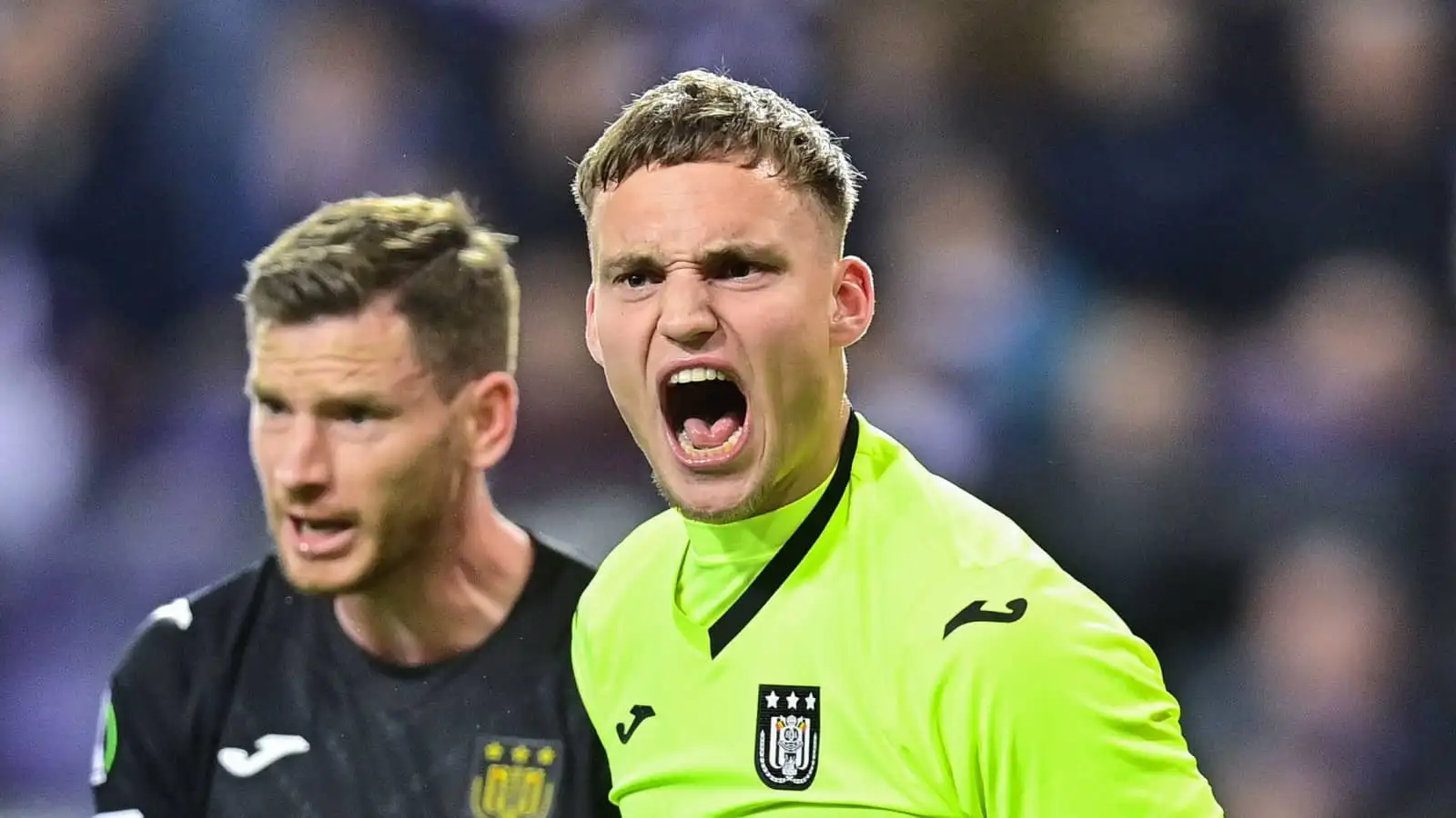 Anderlecht's goalkeeper Bart Verbruggen pictured during a soccer