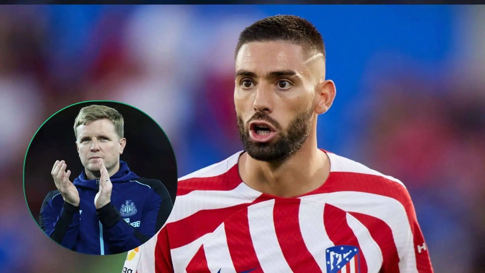 Yannick Carrasco of Atletico Madrid is a transfer target for Newcastle