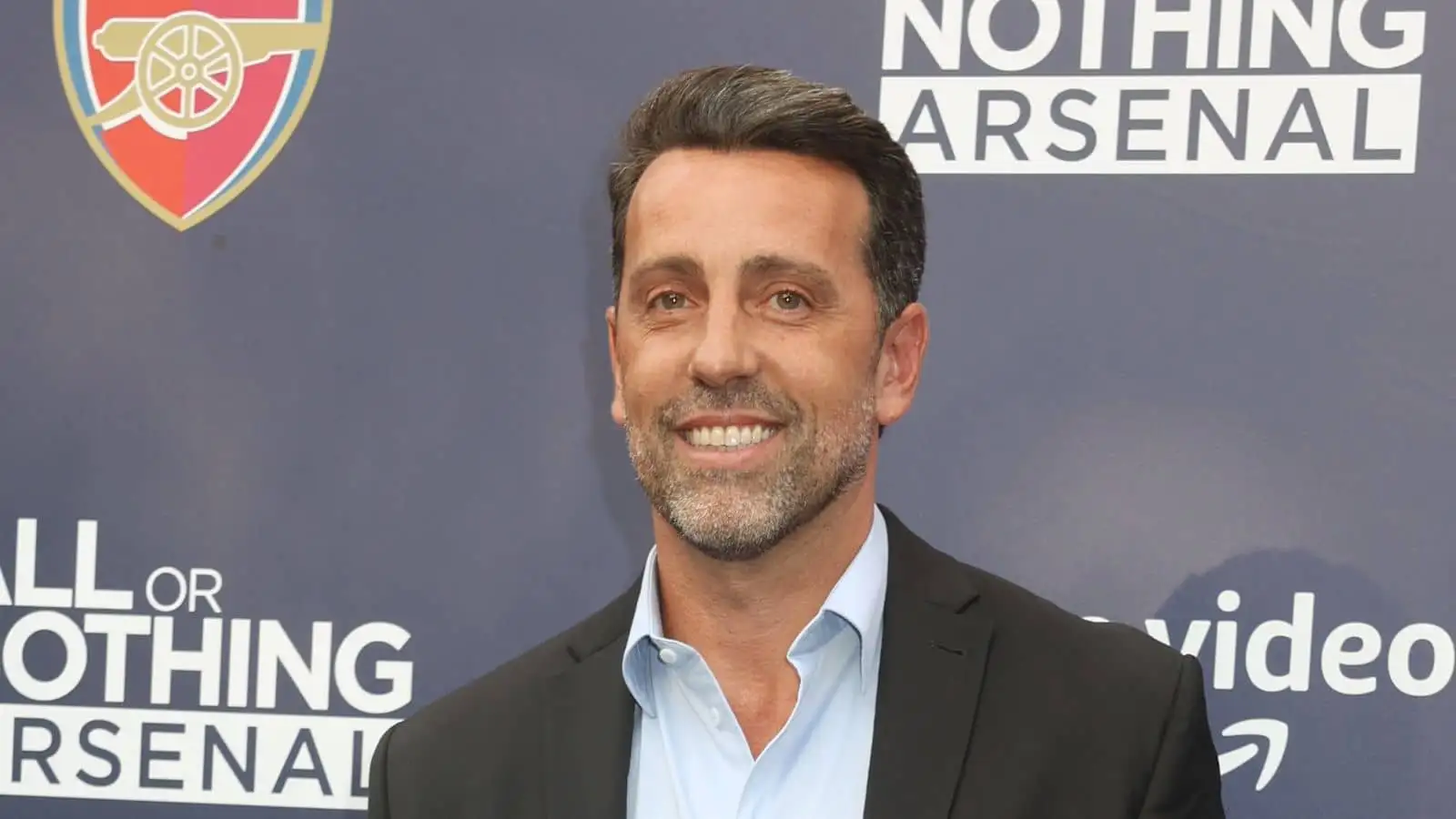 Edu, the Arsenal sporting director, at the All Or Nothing: Arsenal premier for Amazon Prime TV