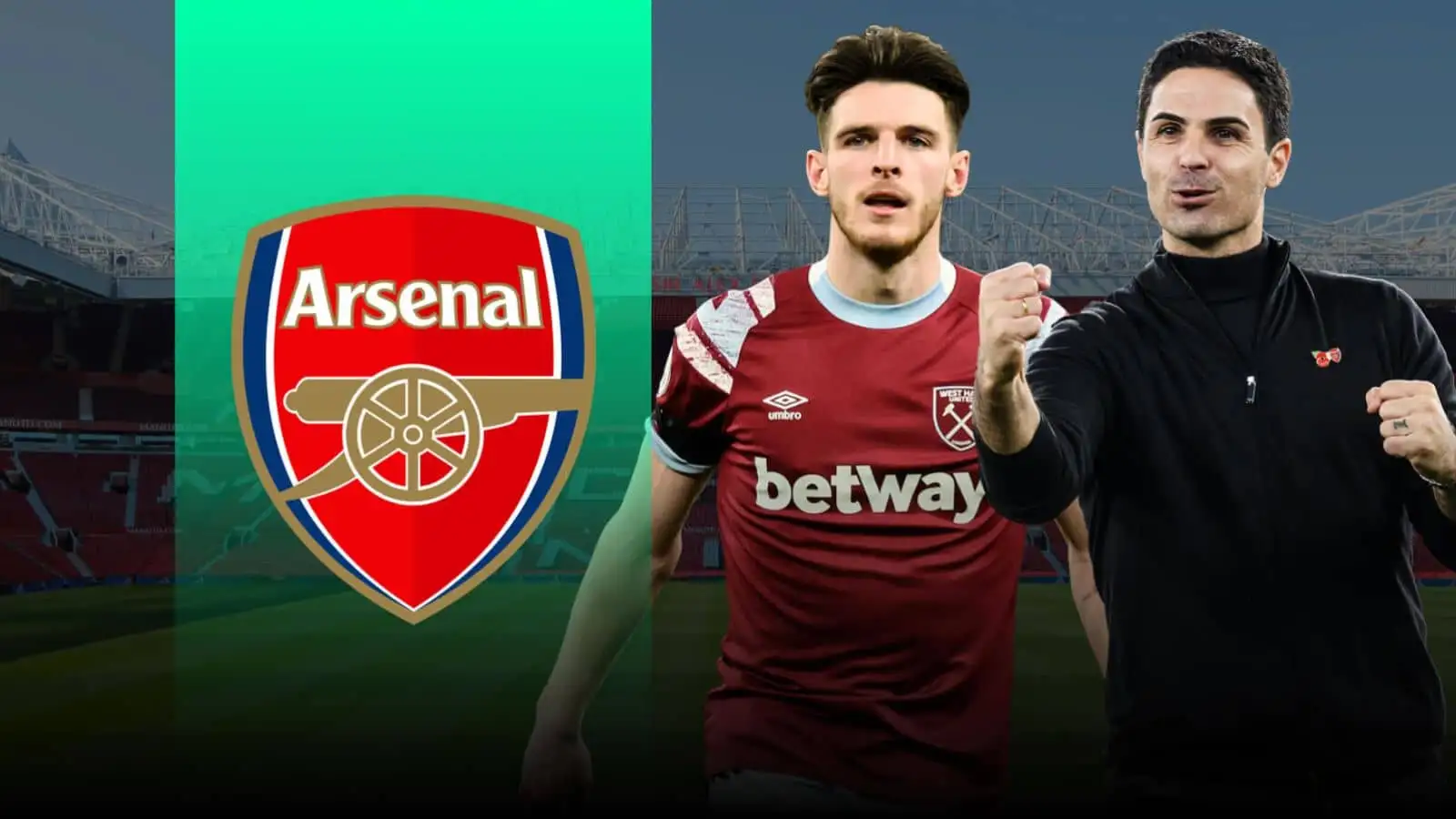 Declan Rice is ready to sign for Arsenal and Mikel Arteta