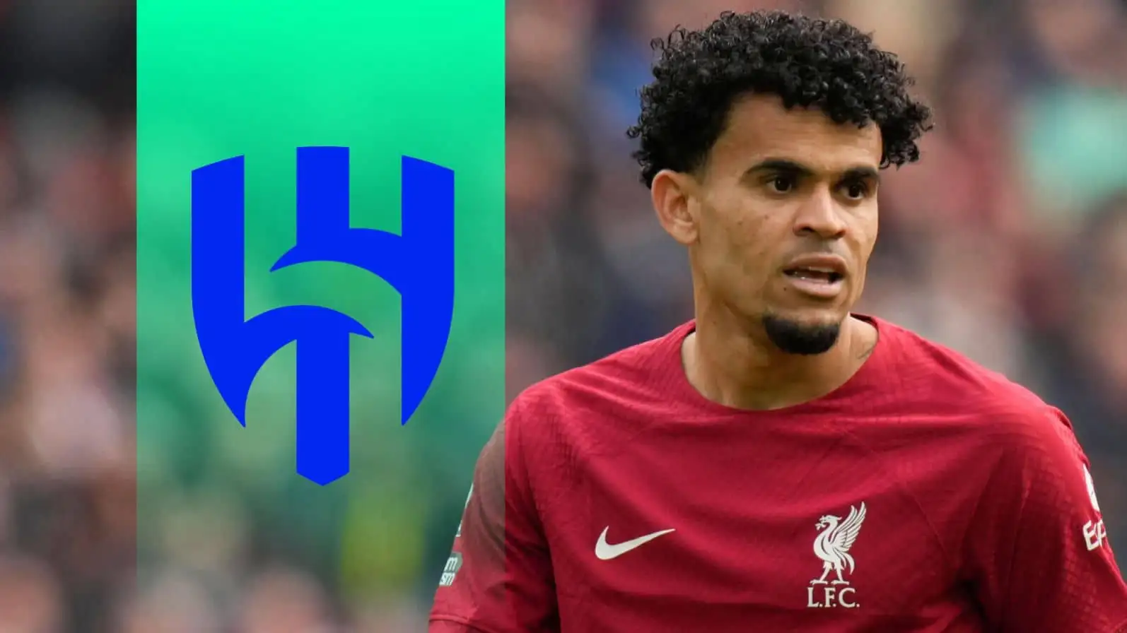 Liverpool winger Luis Diaz is a target for Al Hilal