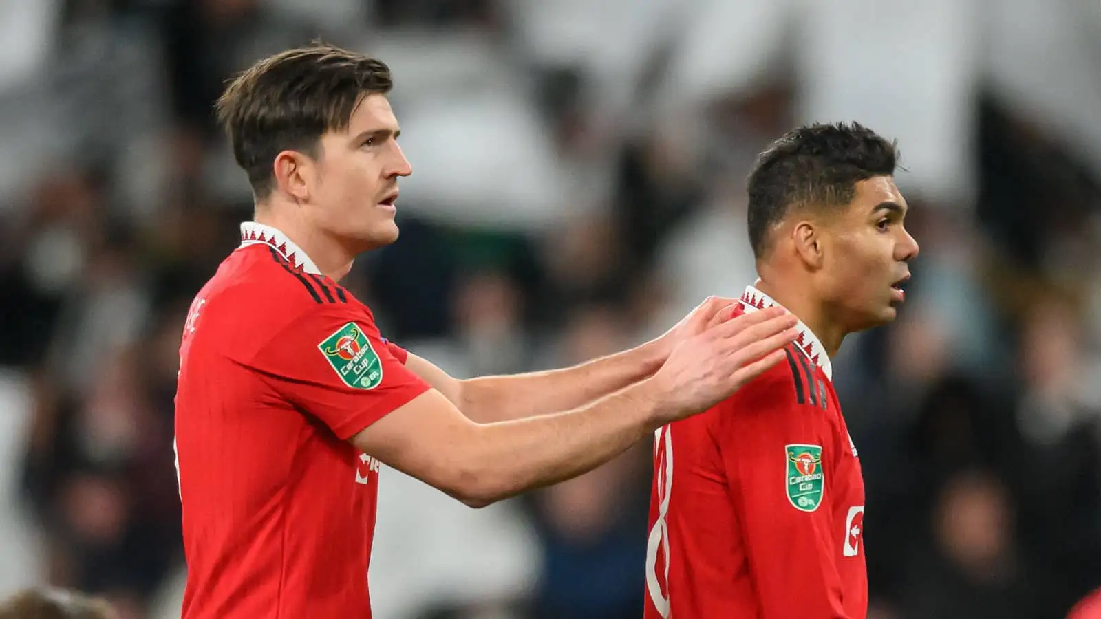 Man Utd stars Harry Maguire and Casemiro