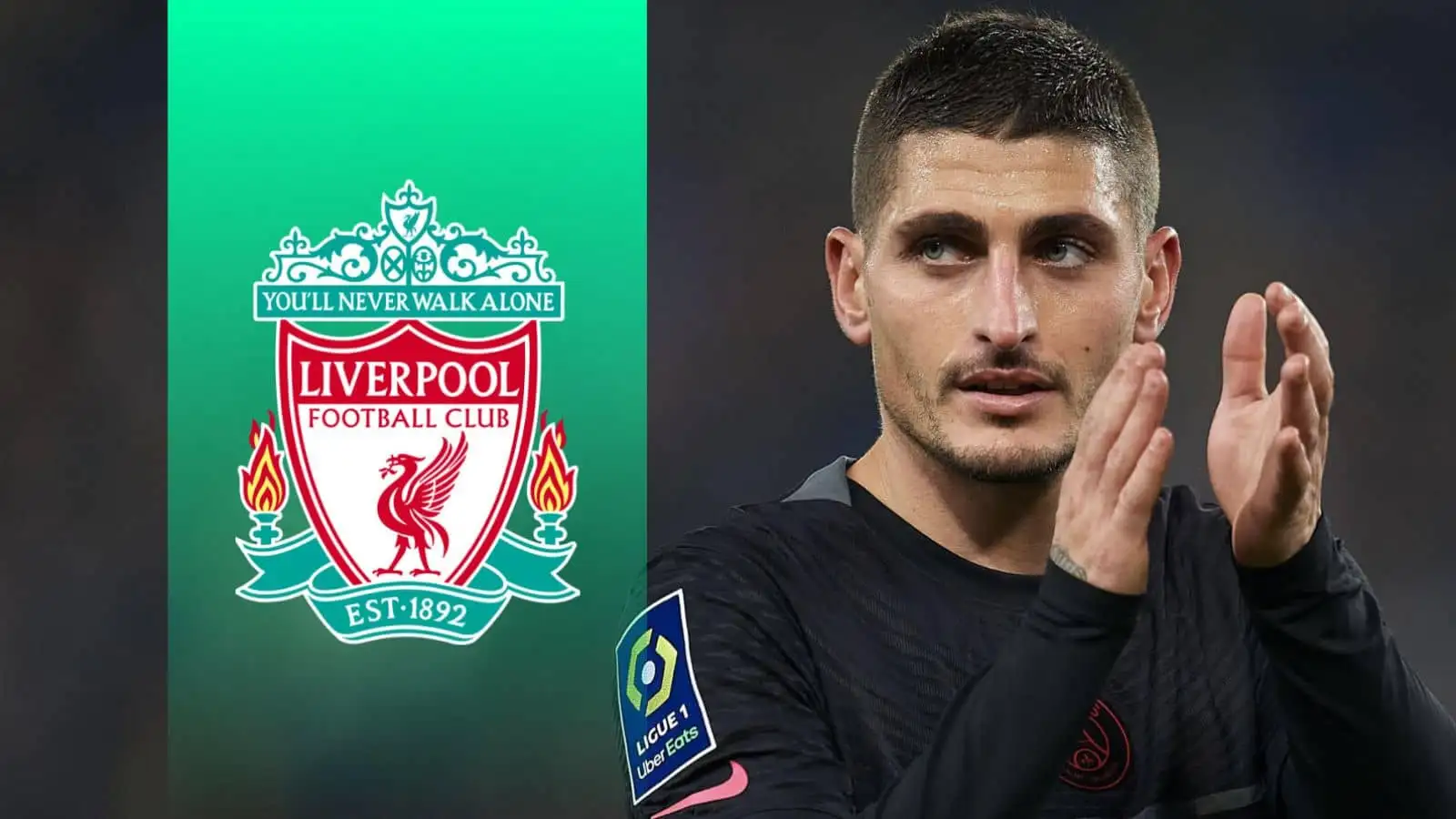 Marco Verratti of Paris Saint-Germain is a target for Liverpool