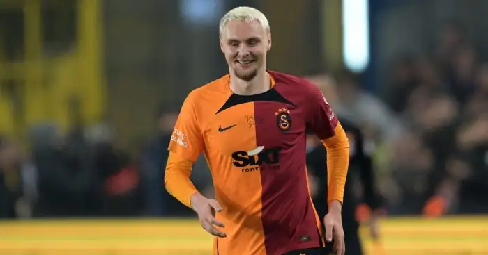 Tottenham linked Galatasaray centre-back Victor Nelsson