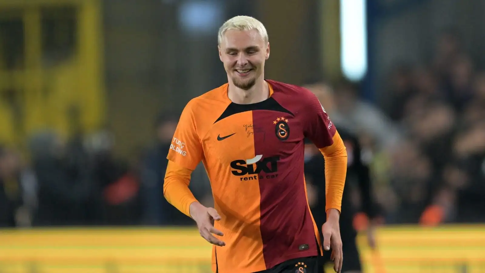 Tottenham linked Galatasaray centre-back Victor Nelsson