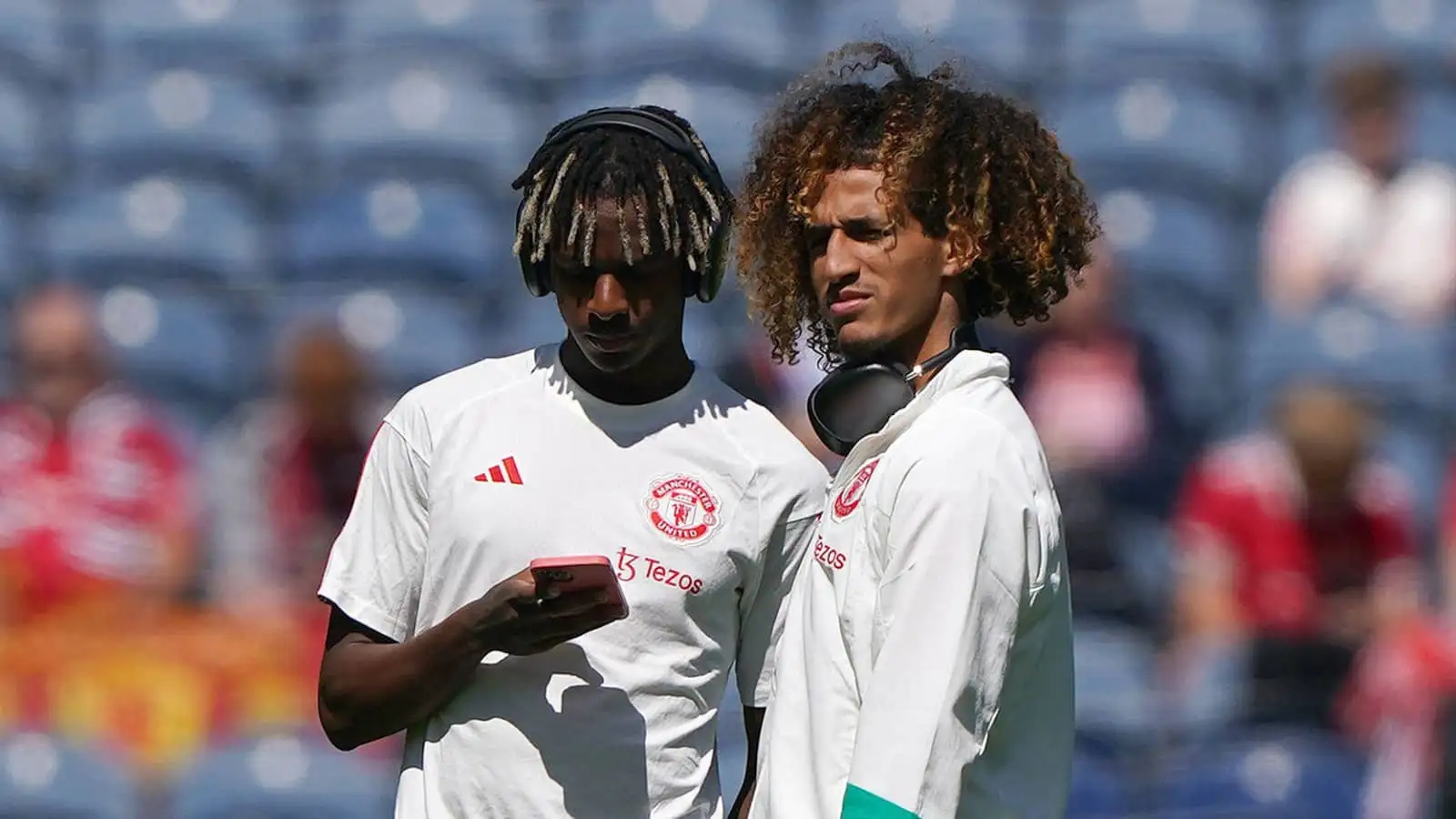 Man Utd midfielder Hannibal Mejbri