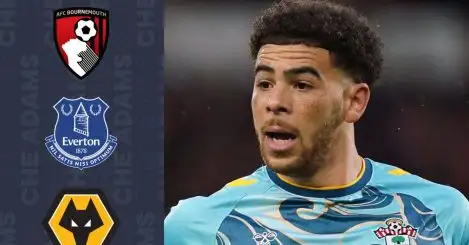 Exclusive: Southampton reject Bournemouth bid for Che Adams; Everton, Wolves encouraged by Saints stance