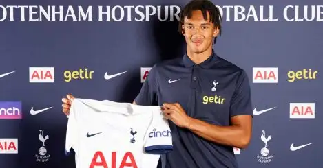 Contract length confirmed as Tottenham seal signing of 6ft 3in defender who has ‘matured so much’