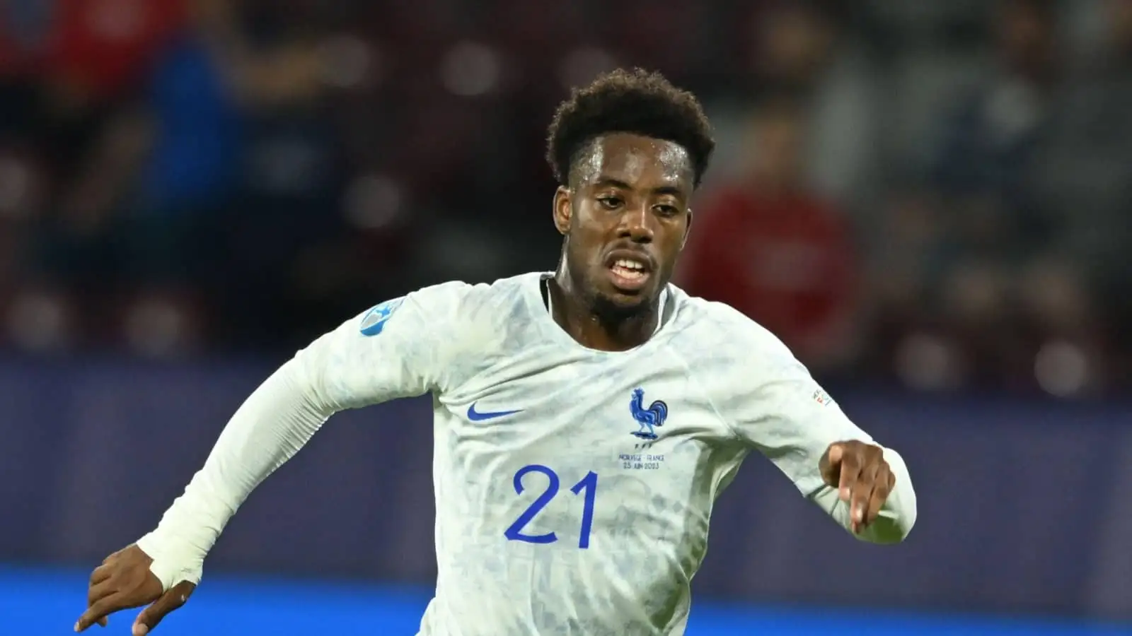 Elye Wahi of France U21s