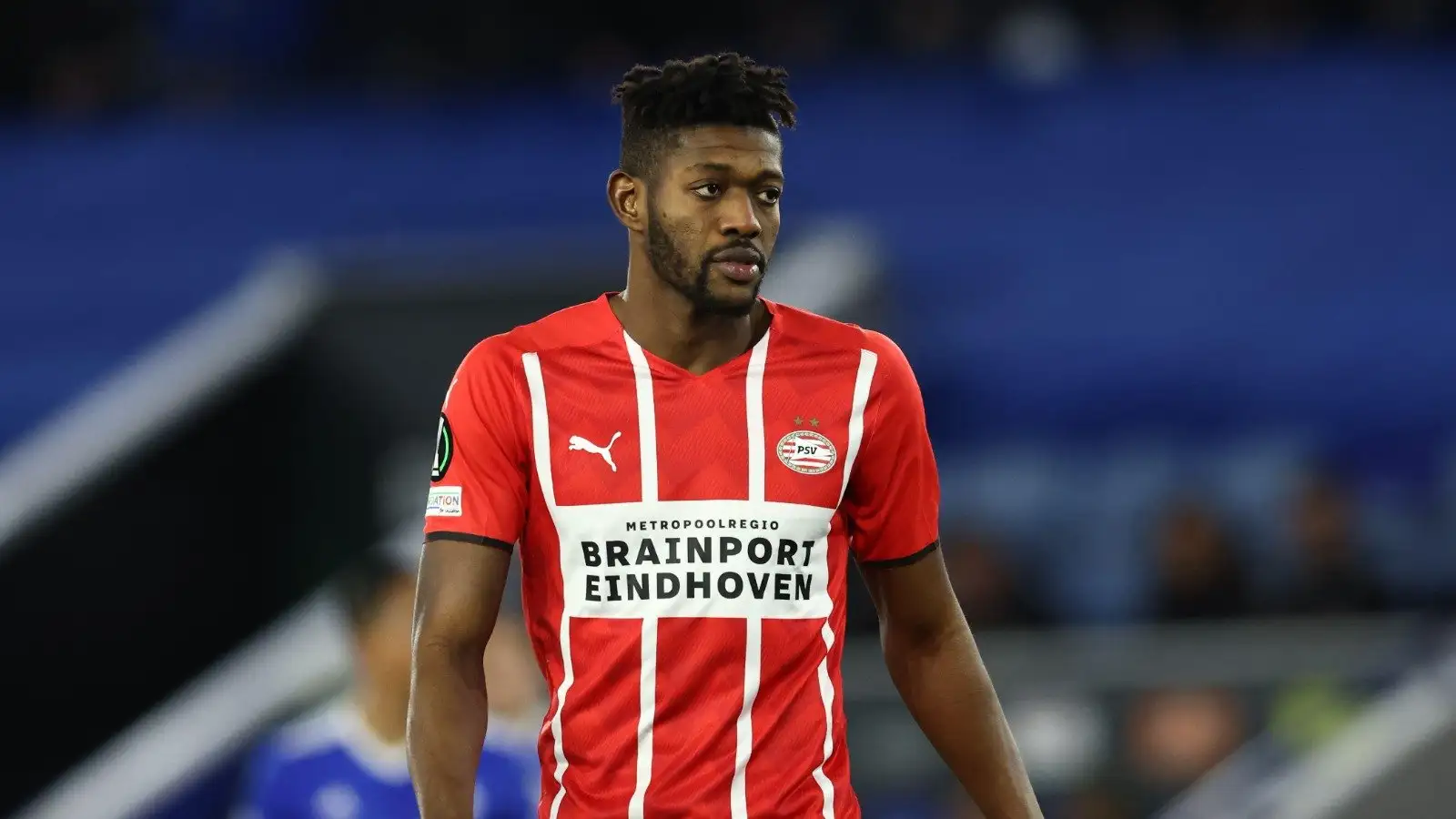 Ibrahim Sangare (PSV Eindhoven) during the UEFA Europa Conference League match against Leicester