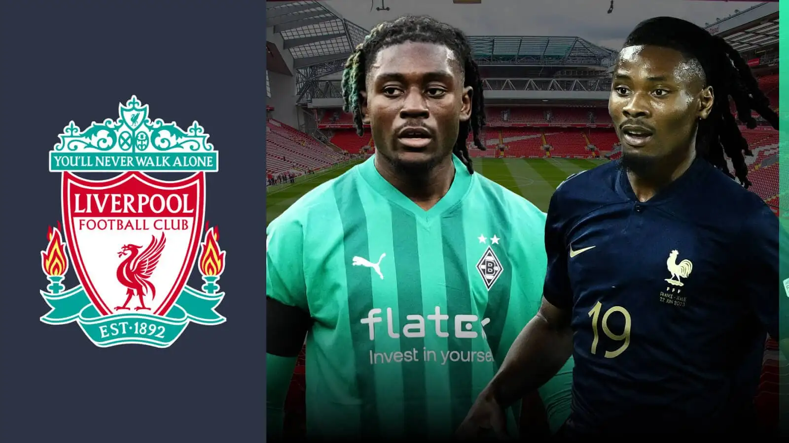 Liverpool targets Manu Kone and Khephren Thuram