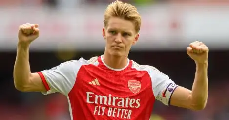 Arsenal open contract talks with Martin Odegaard