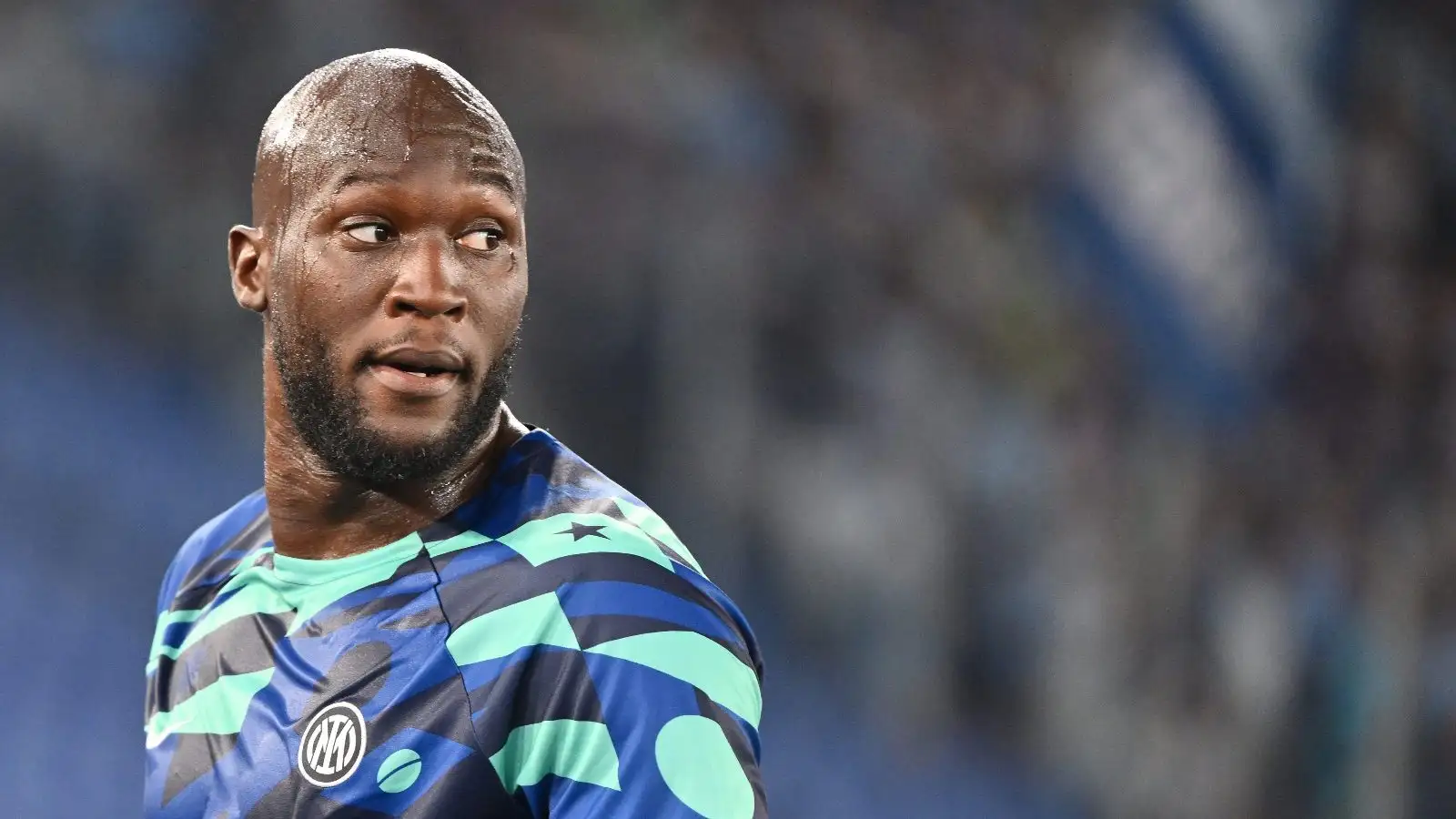 Chelsea striker Romelu Lukaku on loan with Inter Milan