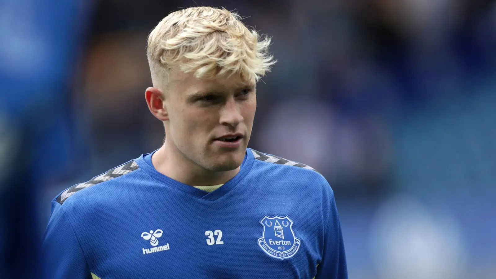 Everton centre-back Jarrad Branthwaite, 2023