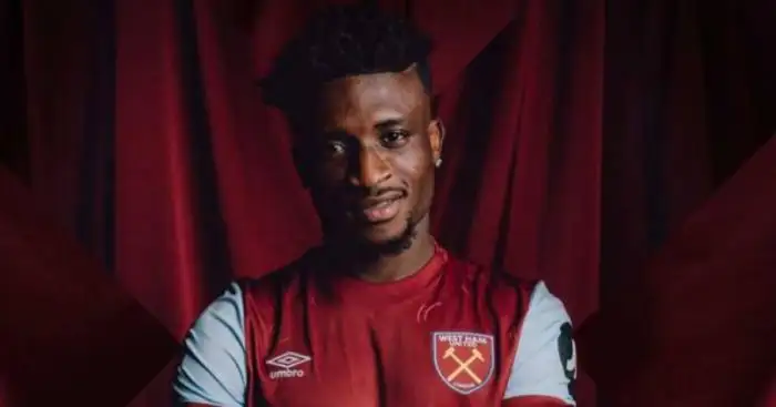 Mohammed Kudus in a West Ham shirt