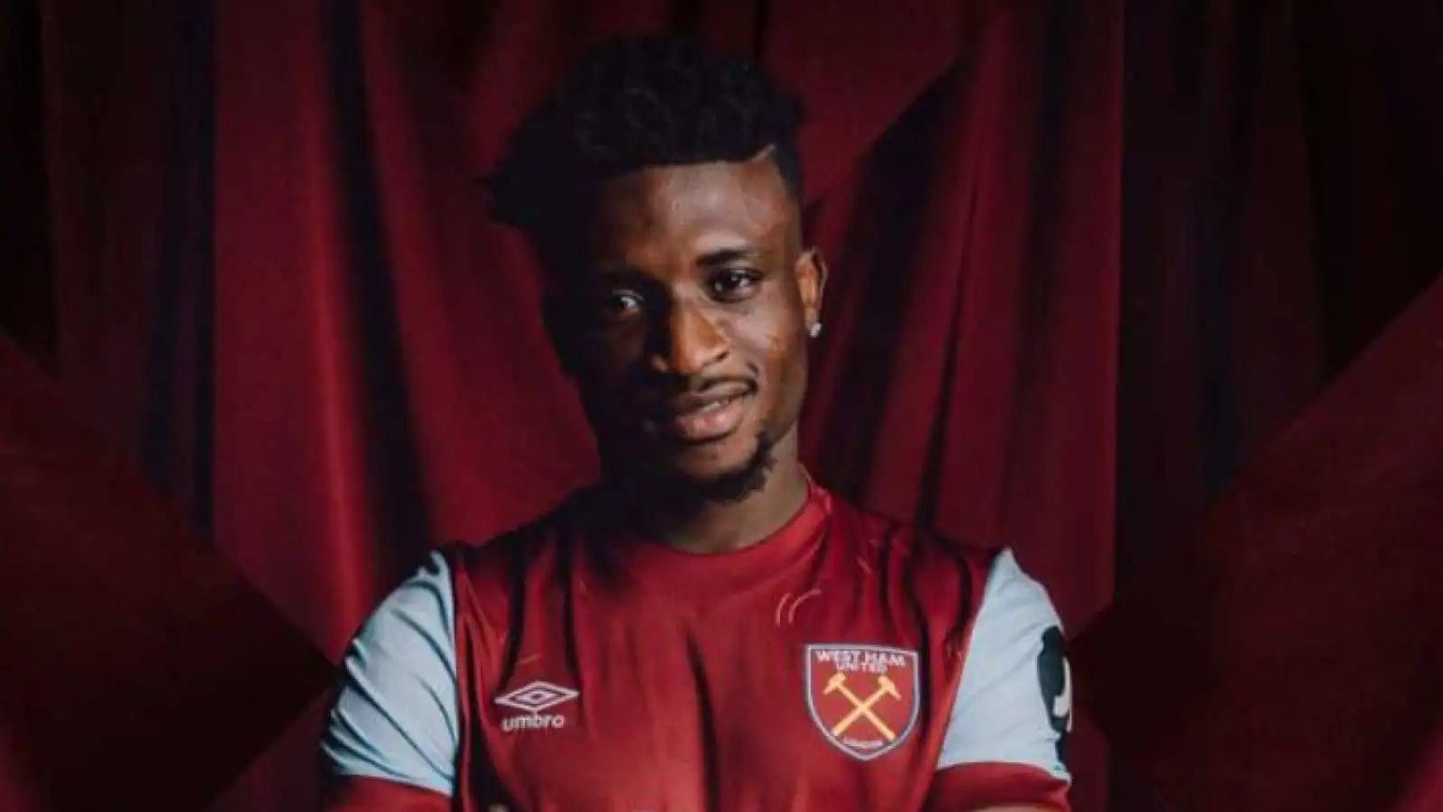 Mohammed Kudus in a West Ham shirt