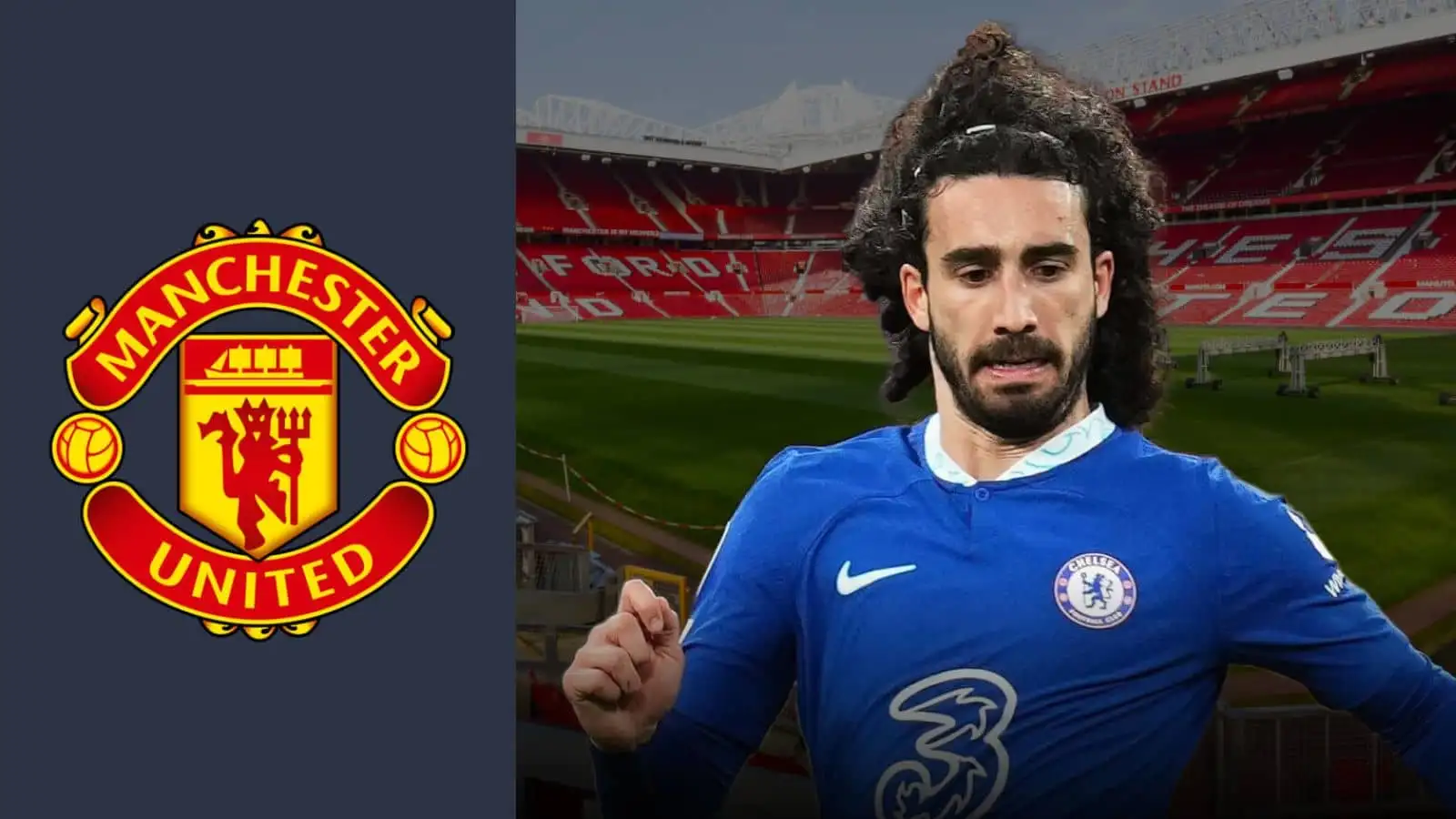 Chelsea left-back Marc Cucurella is a Manchester United transfer target