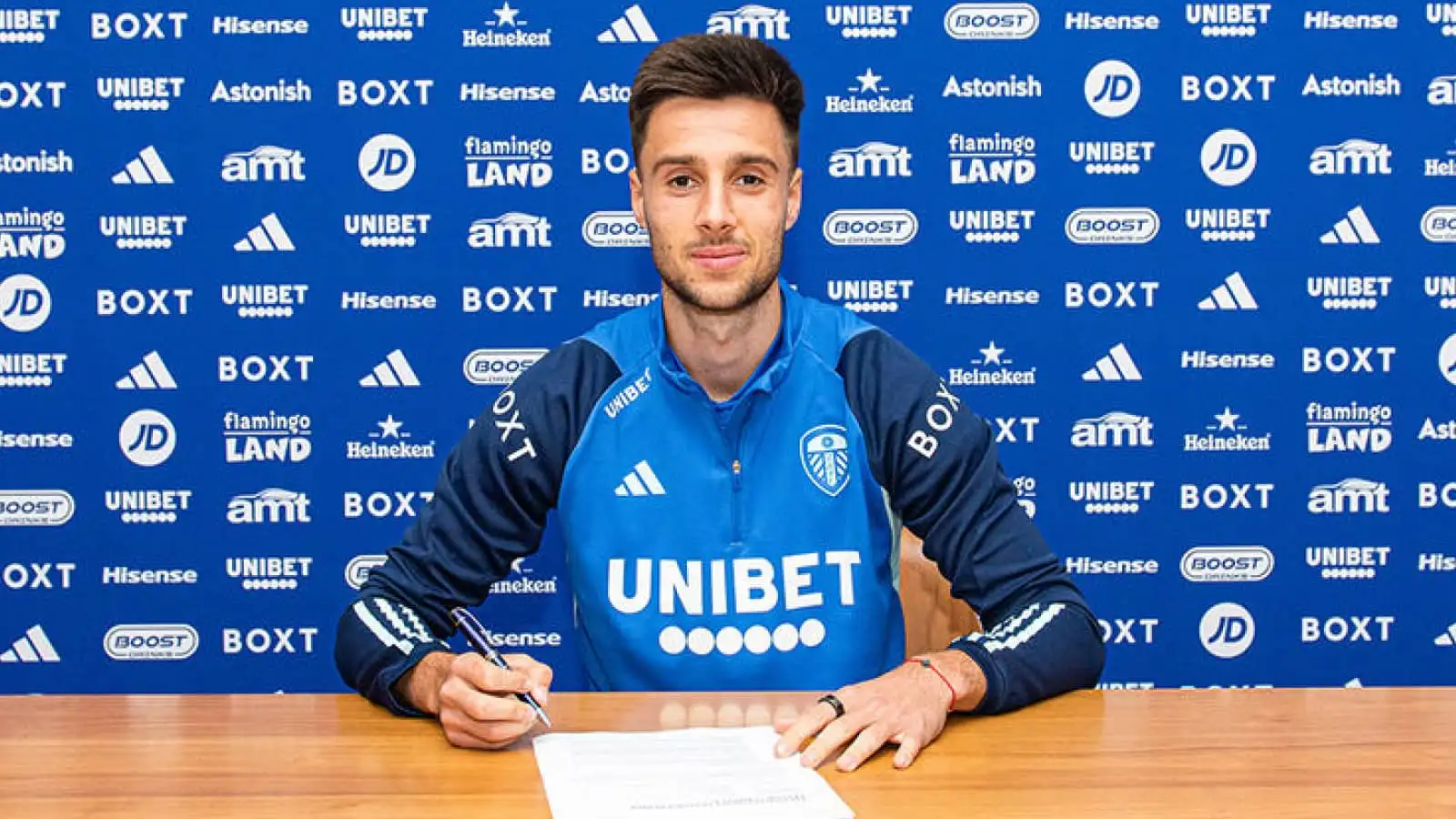 New Leeds Utd midfielder, Ilia Gruev