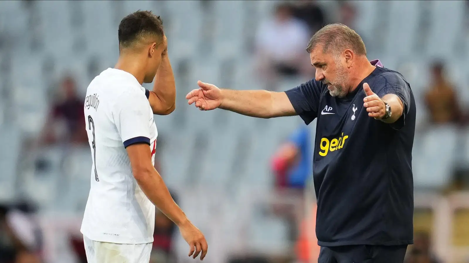 Man Utd linked Tottenham left-back Sergio Reguilon with Ange Postecoglou Man Utd linked Tottenham left-back Sergio Reguilon with Ange Postecoglou