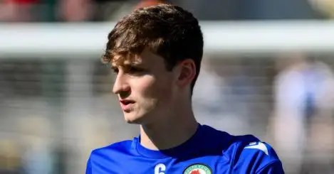 Liverpool midfielder Tyler Morton during his loan spell with Blackburn Rovers