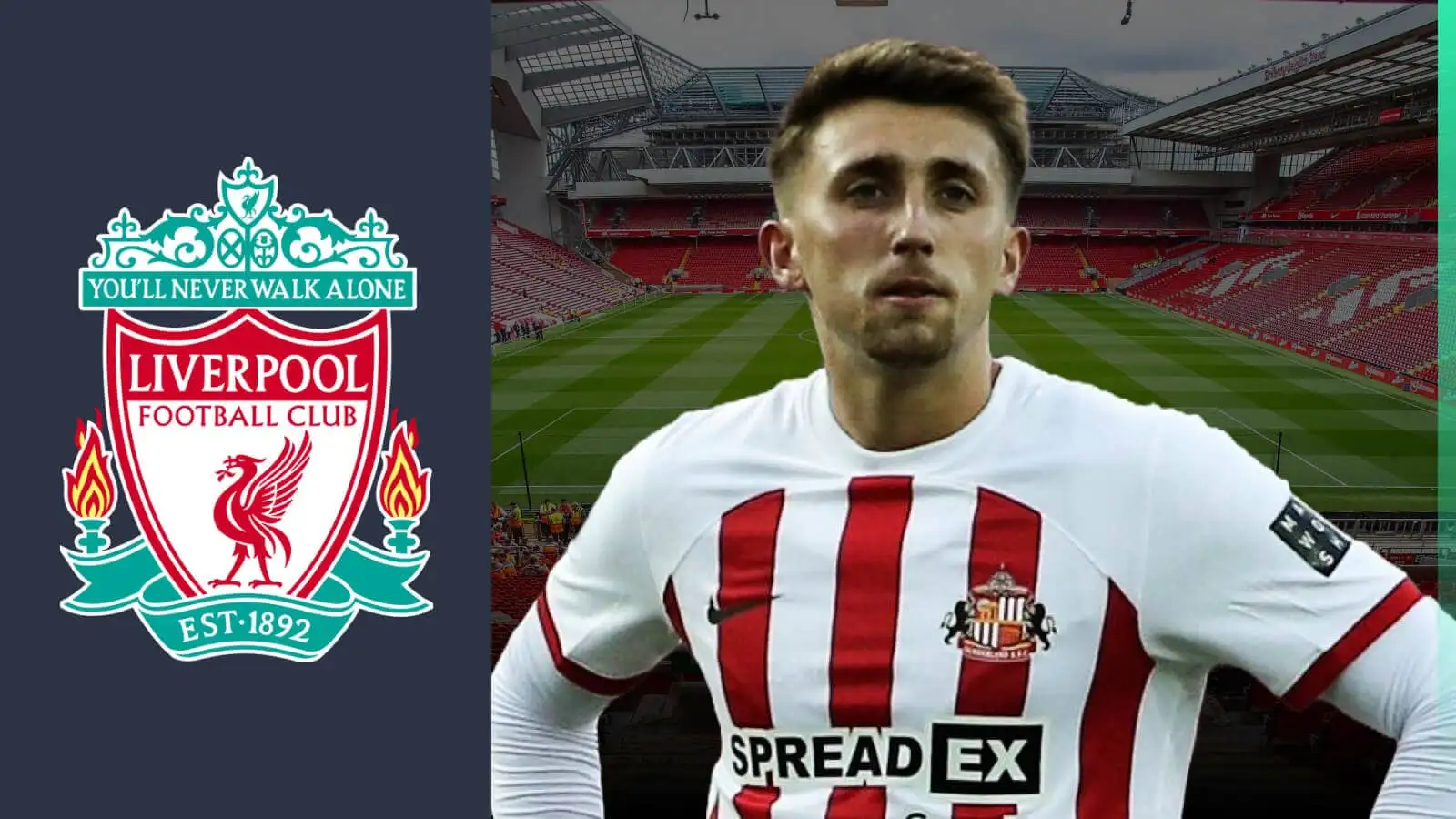 Liverpool exploring shock late swoop for Sunderland midfielder after year-long scouting mission