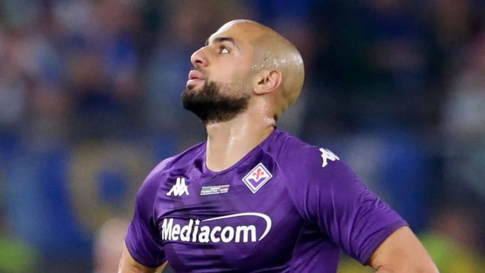 Fiorentina midfielder Sofyan Amrabat