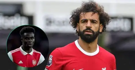 Liverpool tipped to send dizzying offer to Arsenal for ‘the best’ Salah replacement they could possibly get