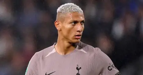 Tottenham told why Daniel Levy would ‘never’ let Richarlison leave despite ongoing struggles