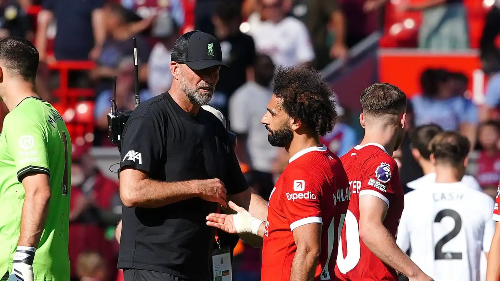 Liverpool manager Jurgen Klopp is full of praise for Mohamed Salah. 