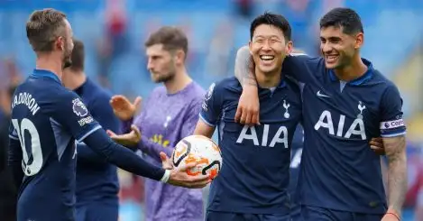 James Maddison, Son Heung-min, Cristian Romero Tottenham