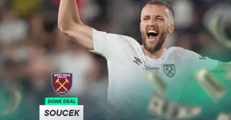 West Ham exclusive: Tomas Soucek agrees new deal as Daniel Kretinsky intervenes to get deal done for £50m-rated star