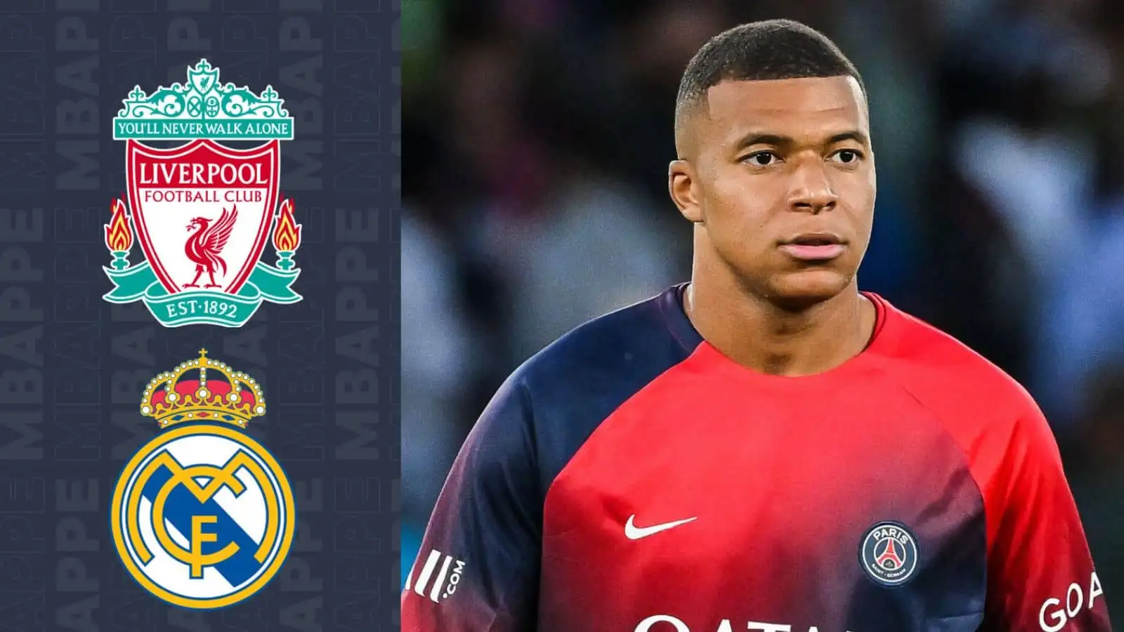 PSG forward Kylian Mbappe is being tipped to join Liverpool ahead of Real Madrid