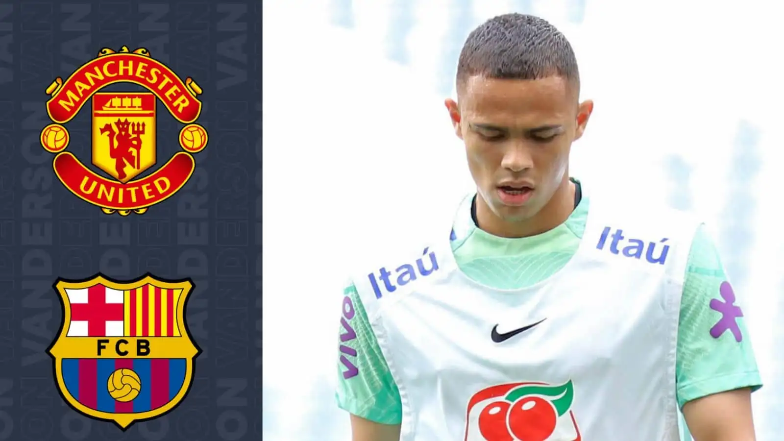 Monaco star Vanderson is wanted by Manchester United and Barcelona